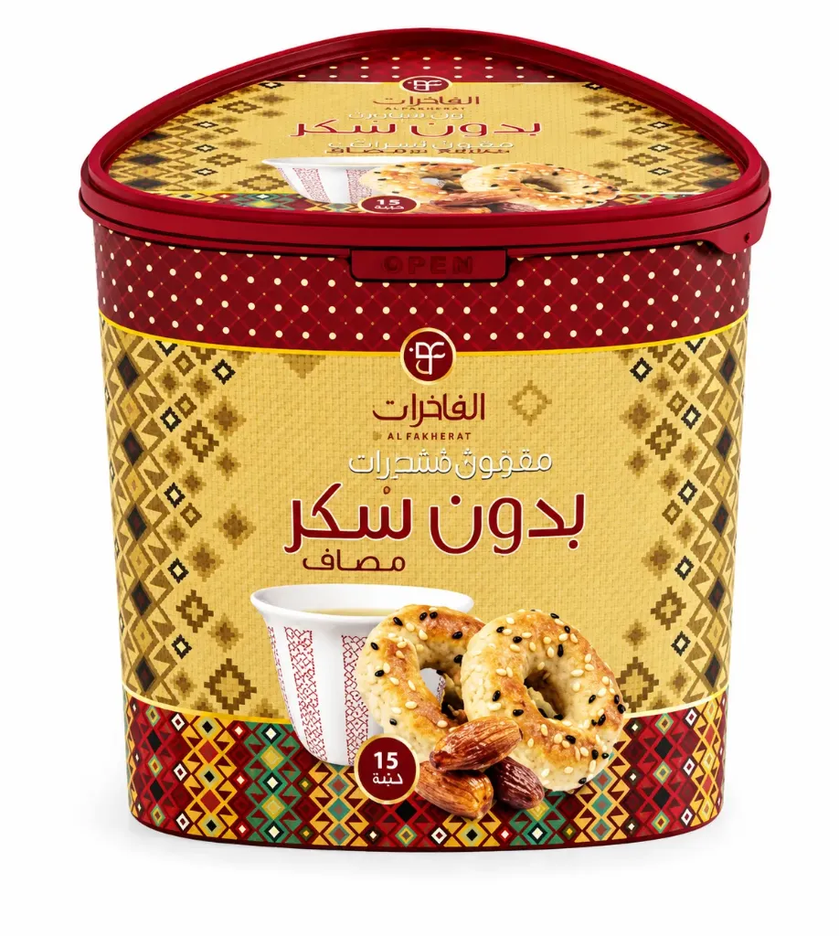 MAAMOUL ASAWER WHOLE WHEAT NO SUGAR ADDED 225G - معمول اساور بر بدون سكر مضاف 225جم