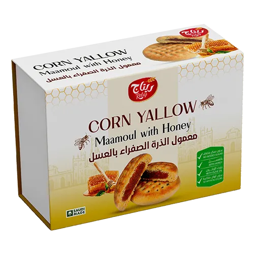 CORN MAAMOUL WITH HONEY 400 G - معمول الذرة الصفراء بالعسل 400 جم