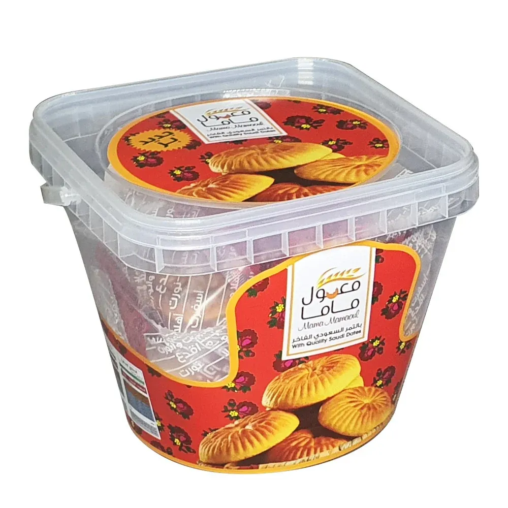 MAAMOUL MAMA WHOLE WHEAT WITH QUALITY SAUDI DATES 450G - معمول ماما بر بالتمر السعودى الفاخر 450جم
