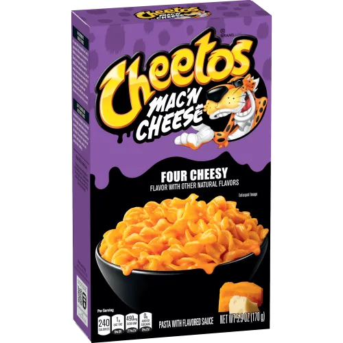 Cheetos Pasta Four Cheese 12*170 Gm - مكرونة شيتوس اربع اجبان 12*170جم