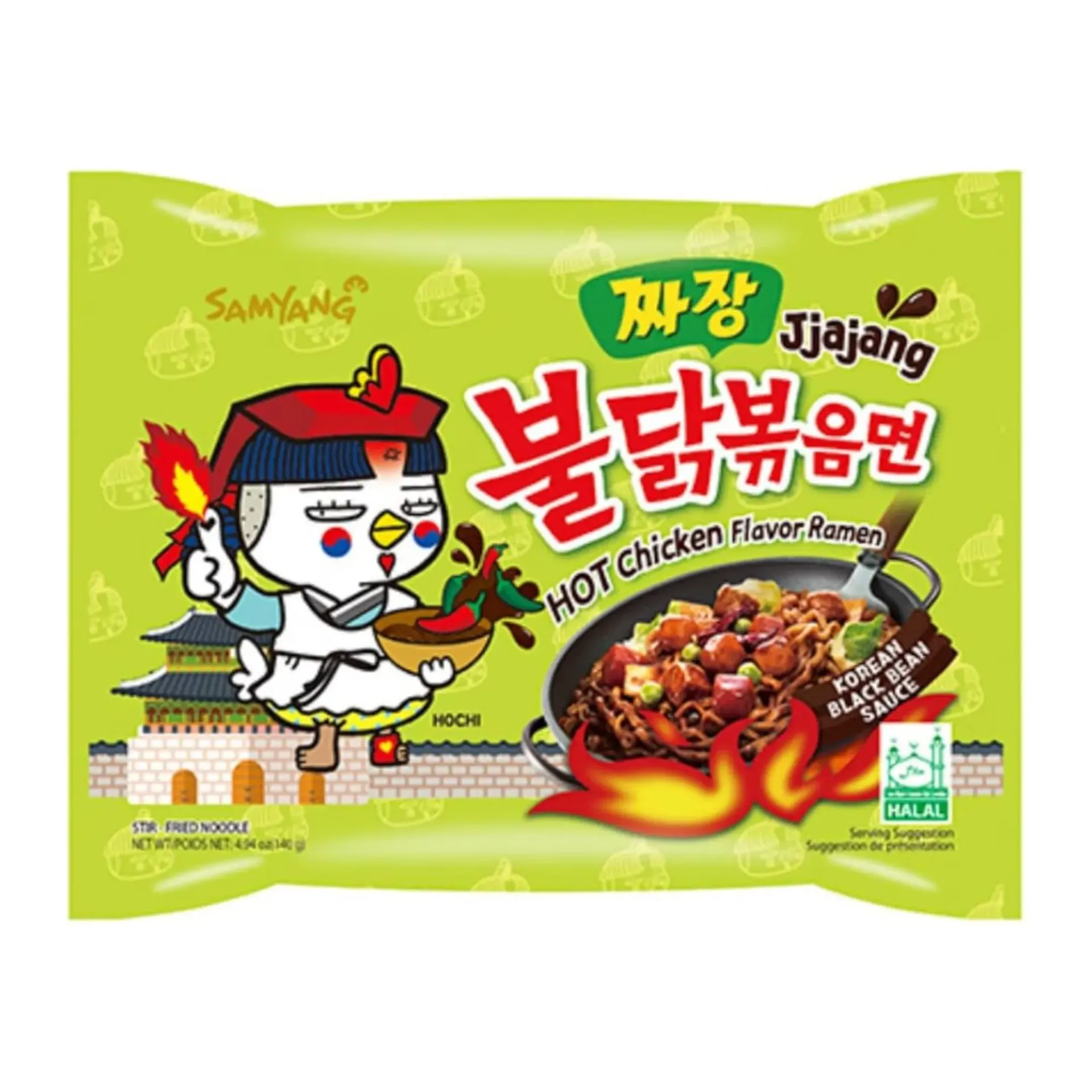 SAMYANG JJAJANG 5*8*140G - مكرونه سامينغ جاجانج 140جم*5*8