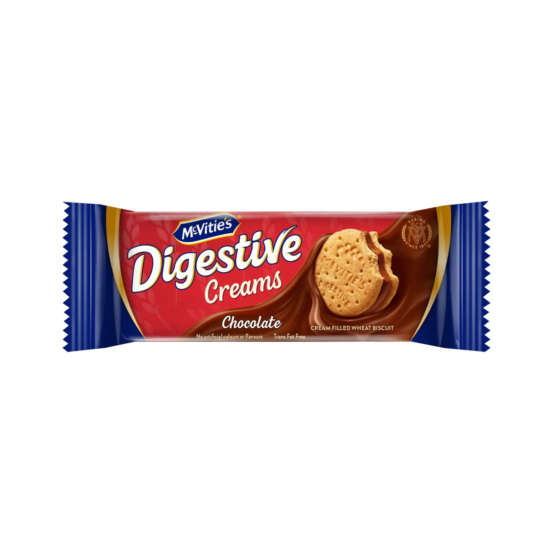 MCVITIES DIGESTIVE CHOCOLATE 40 G - مكفيتيز دايجستيف بالشوكولاتة 40 جم