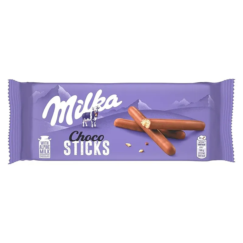 MILAK CHOCO STICKS 112G - ميلكا شوكو استيك 112جم