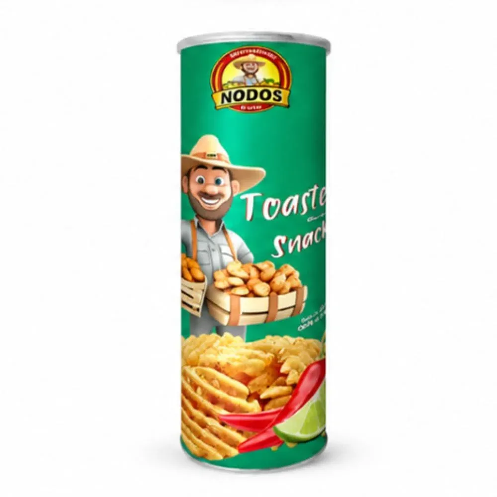 NODOS TOASTED SNACK CHILLY & LIME 90 G - نودوس سناكس محمص نكهة الشطة والليمون 90  جم