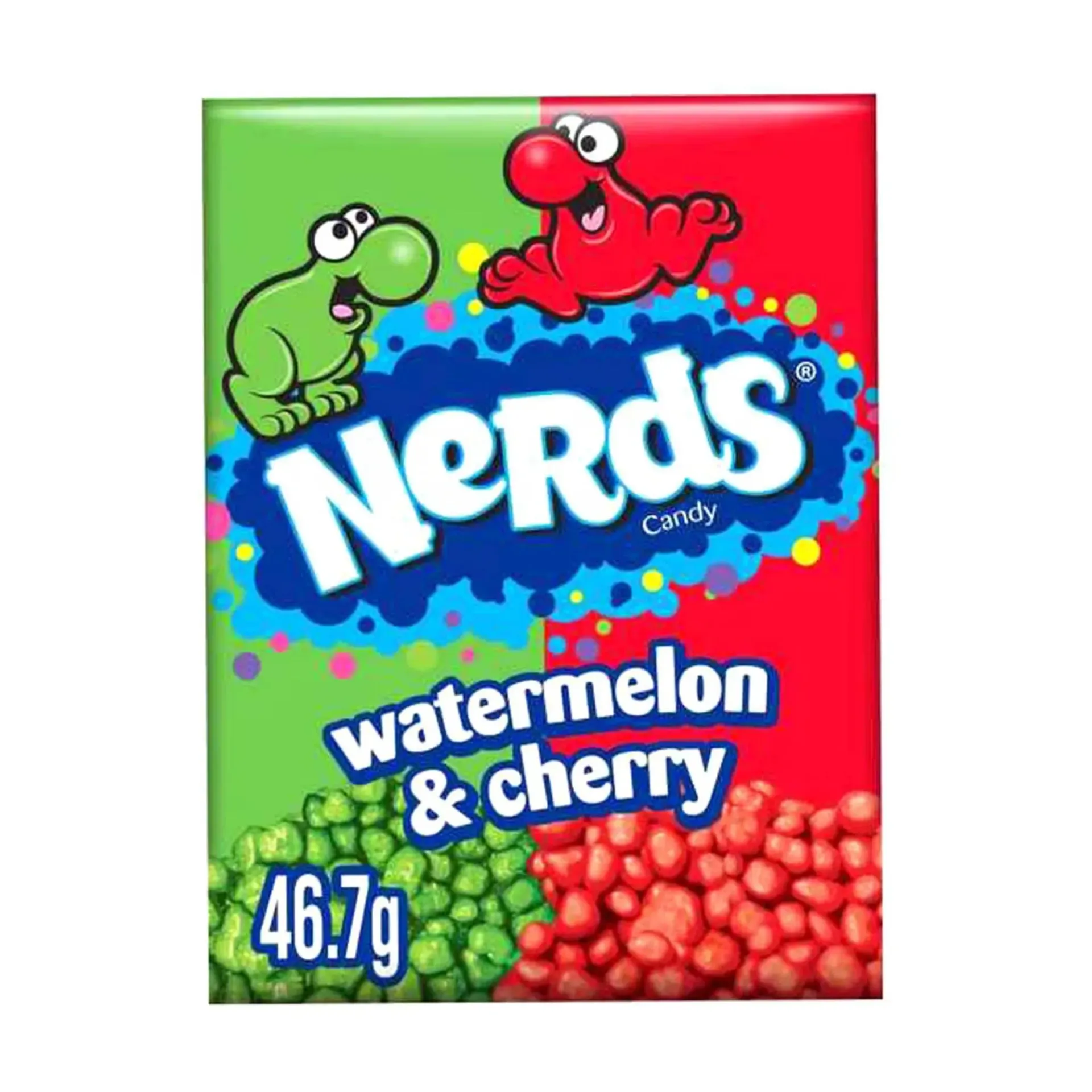 Nerds Watermelon Flavored Candy 46.7g - نيردس حلوى بنكهة البطيخ 46.7جرام