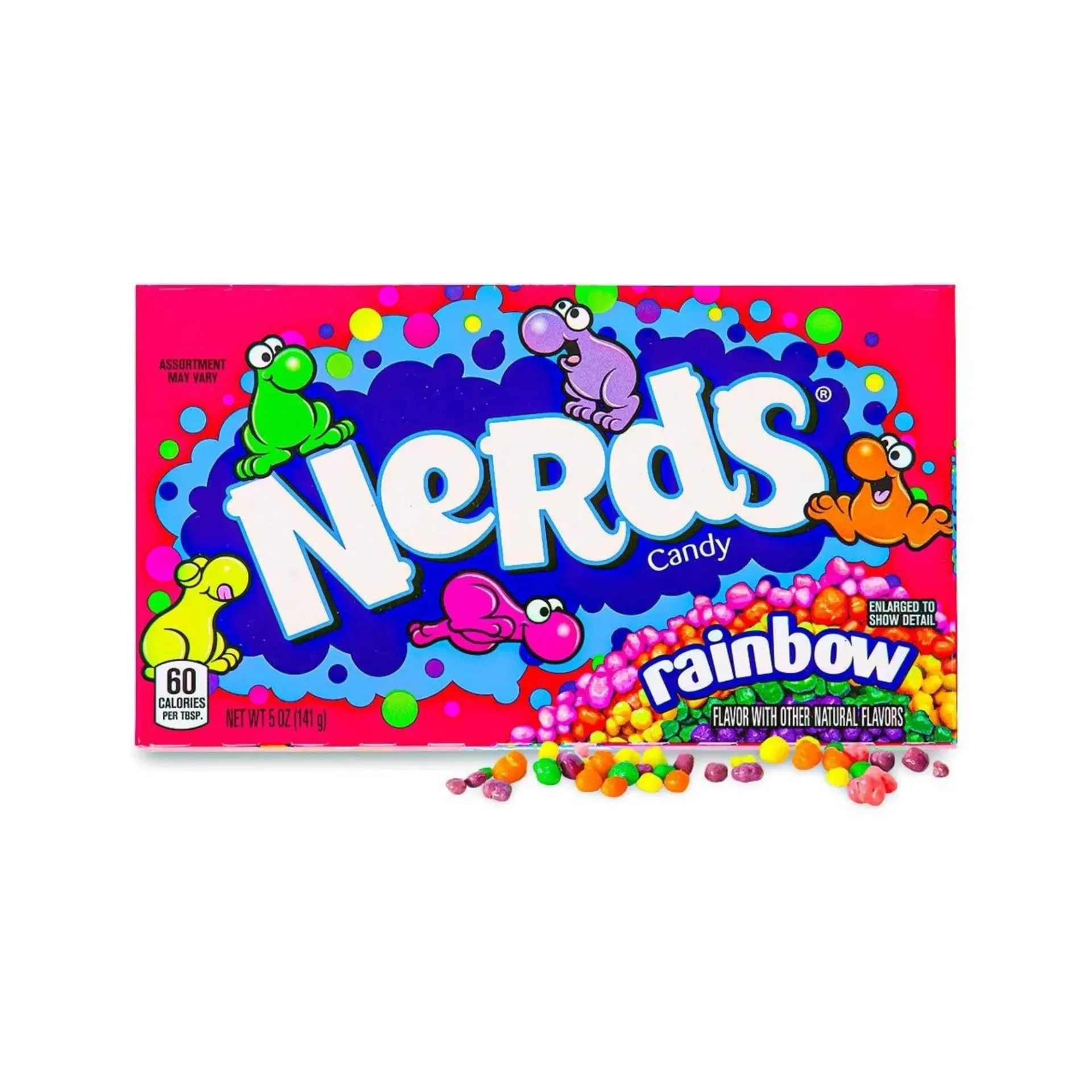 Nerds Rainbow Candy 12*141g - نيردس حلوى قوس قزح 12*141جرام