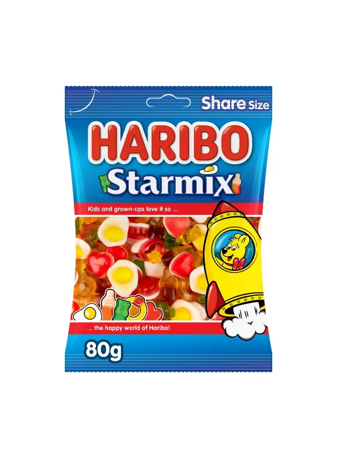 HARIBO STAR MIX 80 G - هاريبو ستارميكس 80 جم