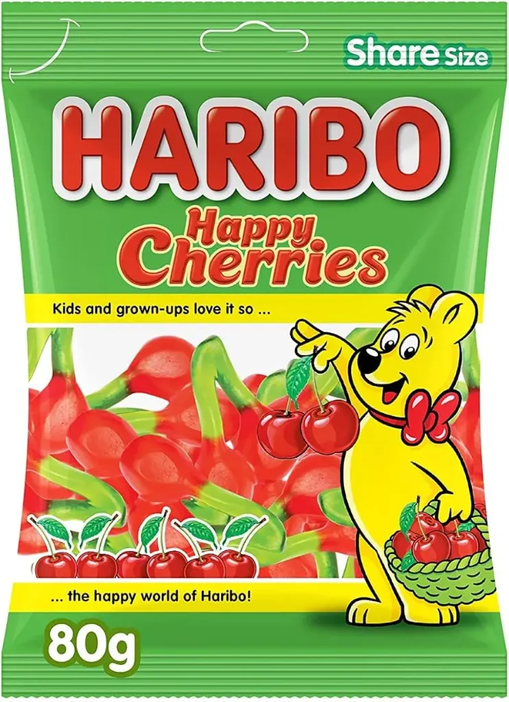 HARIBO HAPPY CHERRIES 80 G - هاريبو هابى شيرى 80 جم