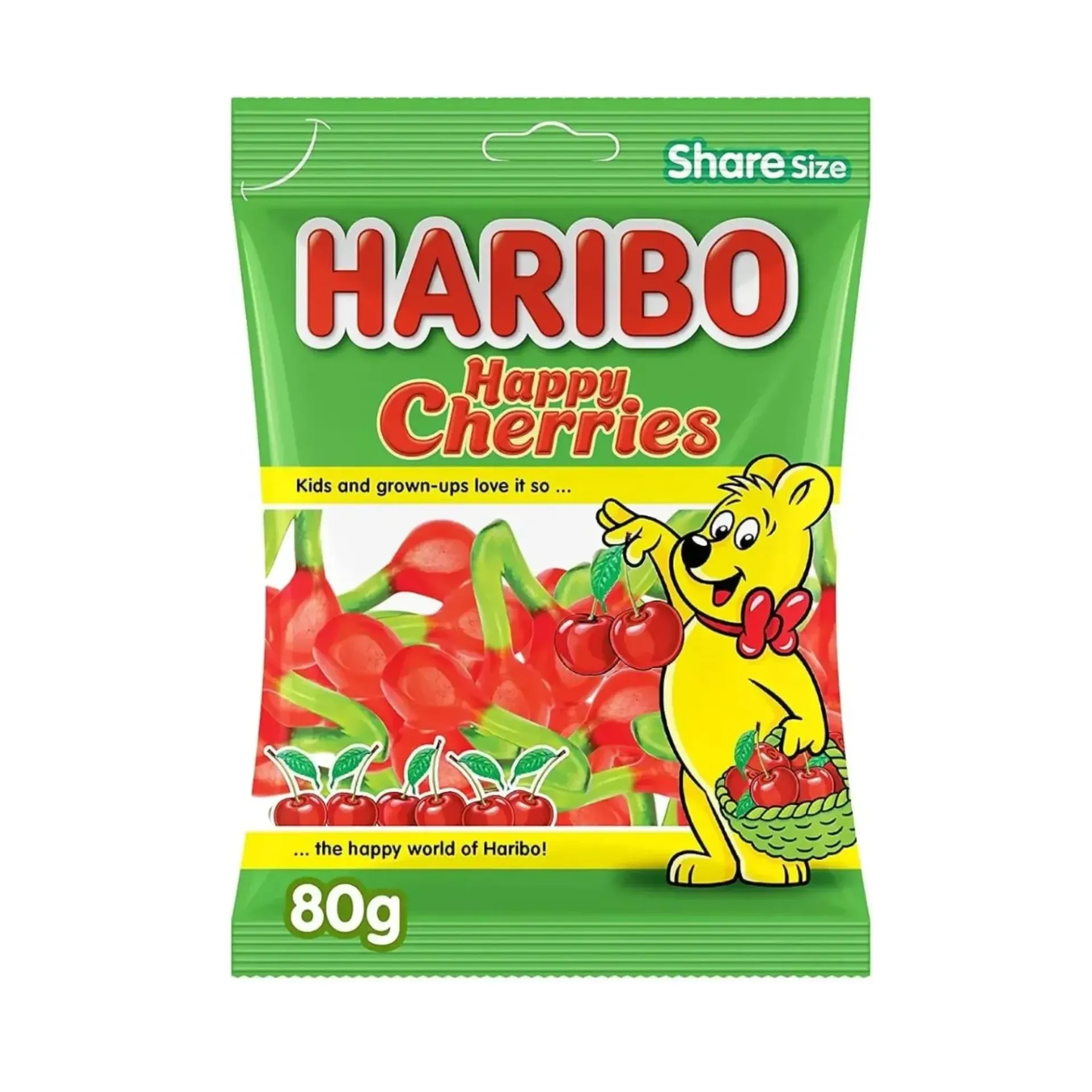HARIBO HAPPY CHERRIES 80 G - هاريبو هابى شيرى 80 جم