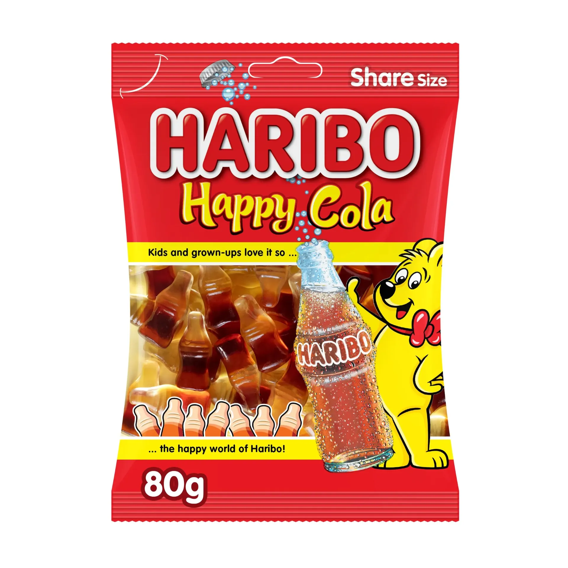 HARIBO HAPPY COLA 80 G - هاريبو هابى كولا 80 جم