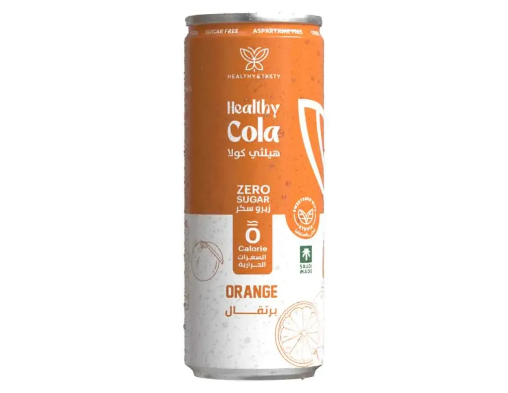 HEALTHY COLA ORANGE 250 GM*6 - هيلثى كولا طعم البرتقال 250 جم*6