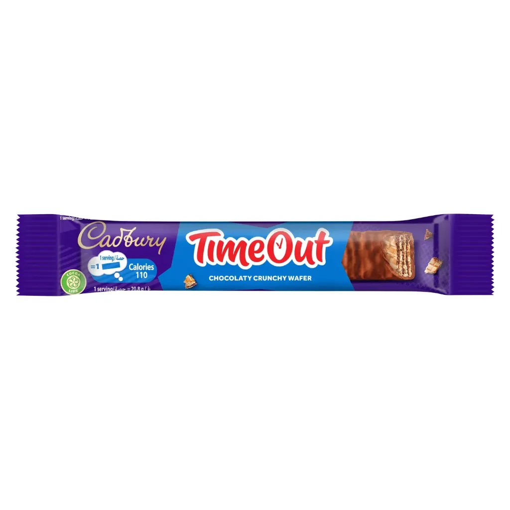 CADBURY DAIRY MILK TIME OUT 20.8G - ويفر كادبري تايم اوت 20.8 جم