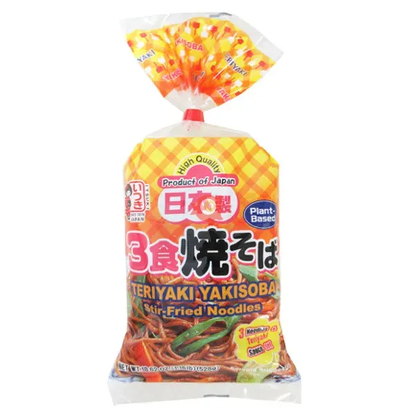 إيتسوكي ياكيسوبا نودلز ترياكي 3  قطع 528  جم/ITSUKI 3PC YAKISOBA NOODLE TERIYAKI 528 G