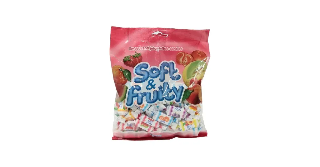 حلوى سوفت بالفواكه 400 جرام/SOFT FRUTTY TOFFEE400G