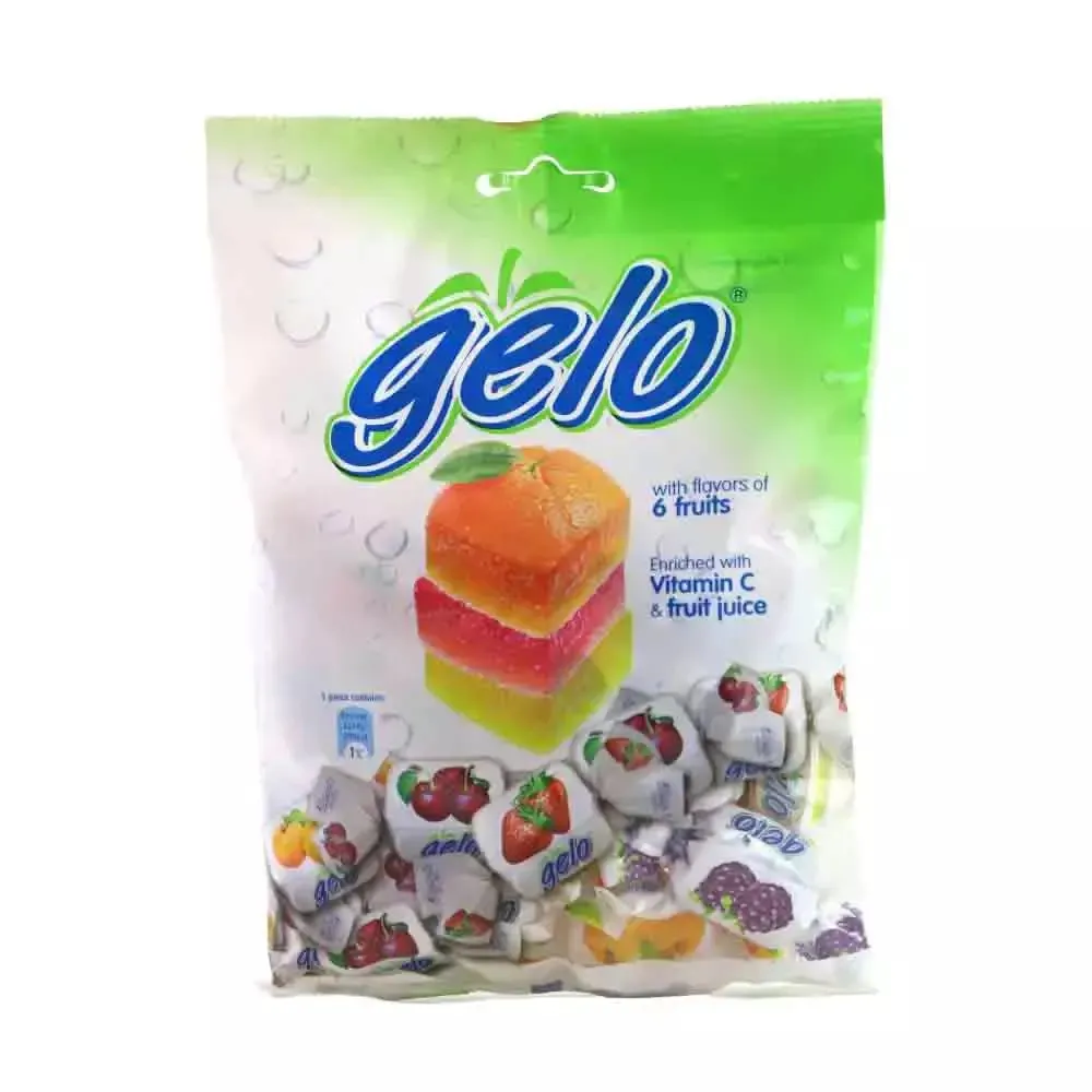 جيلو فواكة مشكلة 150  جم/GELO 6FRUITS 150 G