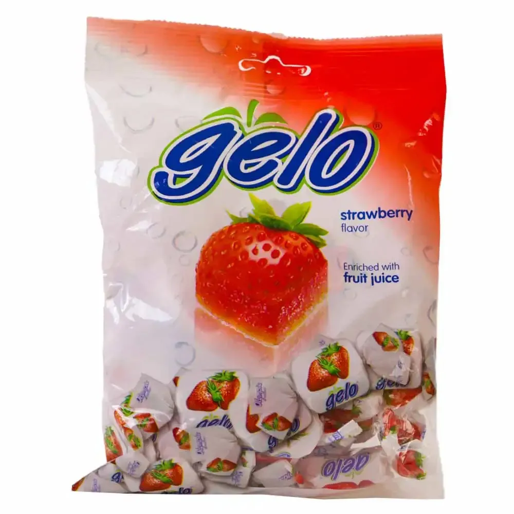 جيلو فراولة 150  جم/GELO STARWBERRY 150 G