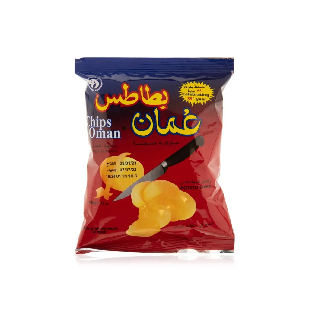 بطاطس عمان 15ج*25*2/OMAN CHIPS15G* 25PCS*2
