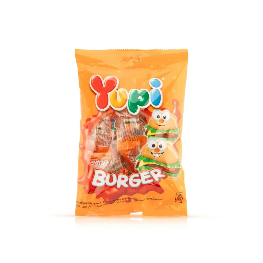 حلوى جيلى برغر 105جرام/MINI BURGER BAG 105G
