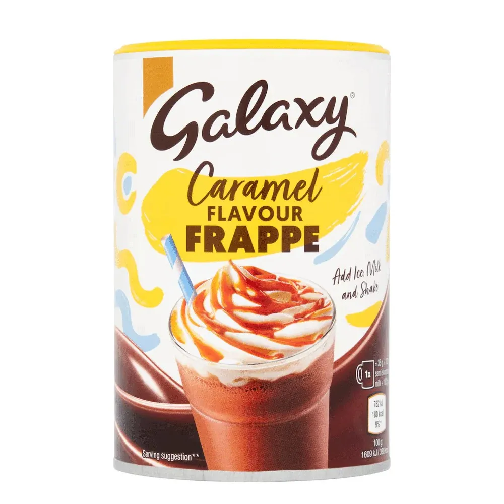 جالاكسى فرابى كراميل بودر 250  جم/GALAXY CARAMEL FRAPPE 250 G