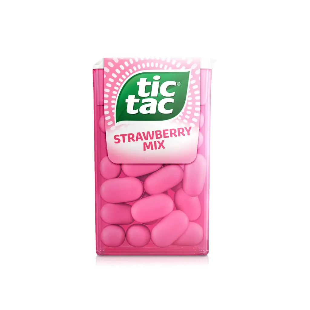 تيك تاك نكهة الفراولة/tic tac strawberry