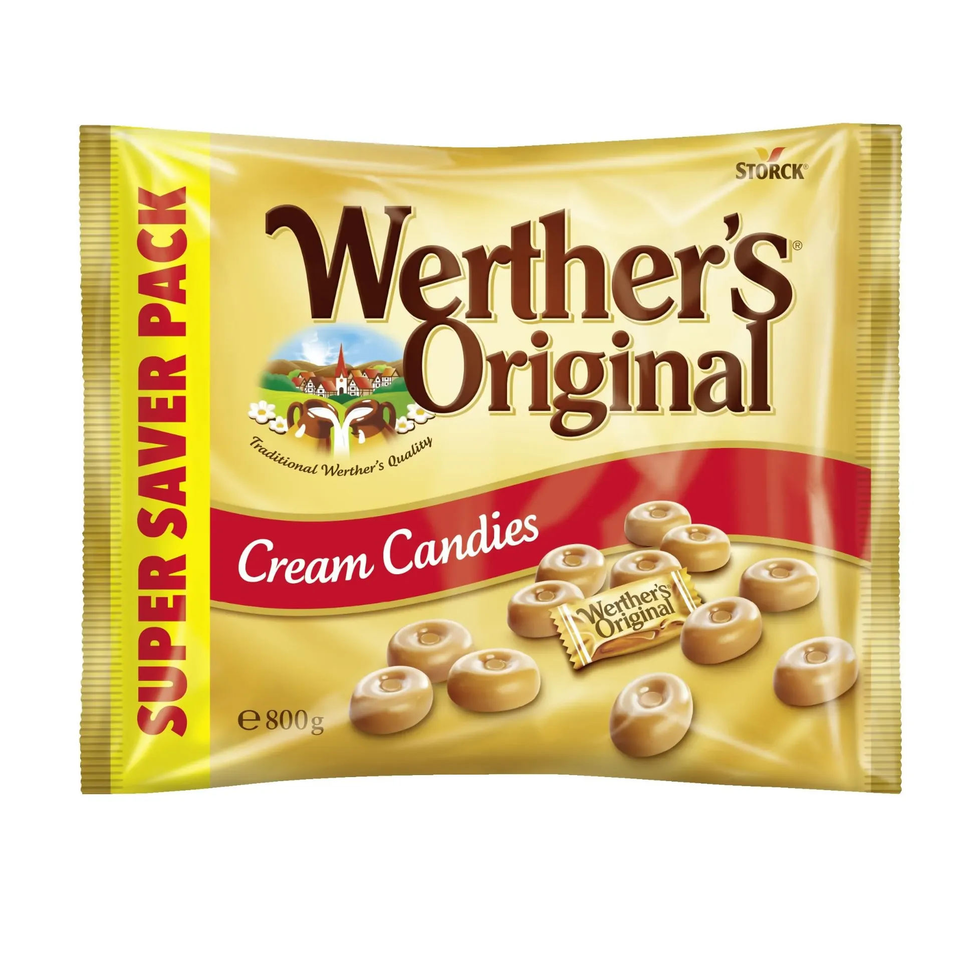 فيردر أوريجينال 800  جم/WERTHER'S ORIGINAL 800 G