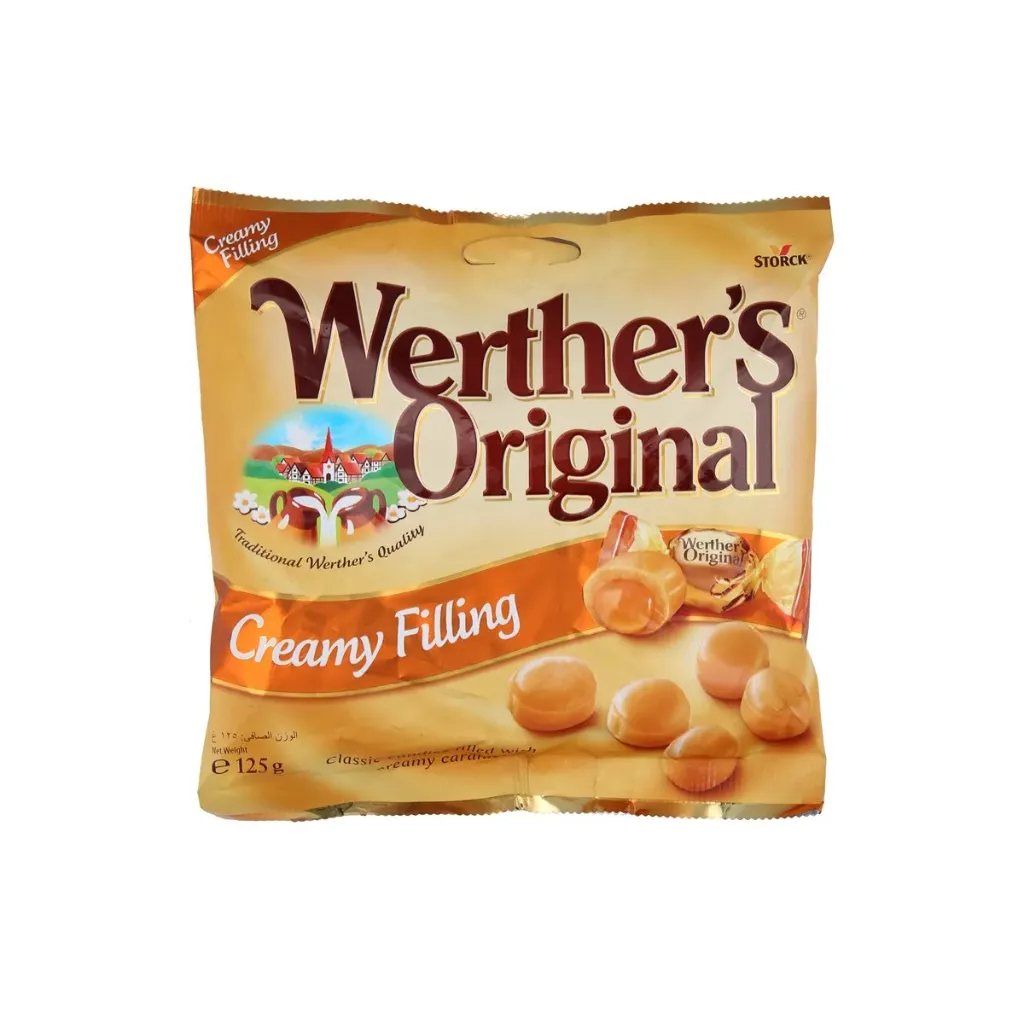 فيرذر أوريجينال حشوة كريمى 125  جم/WERTHER'S ORIGINAL CREAMY FILLING 125 G