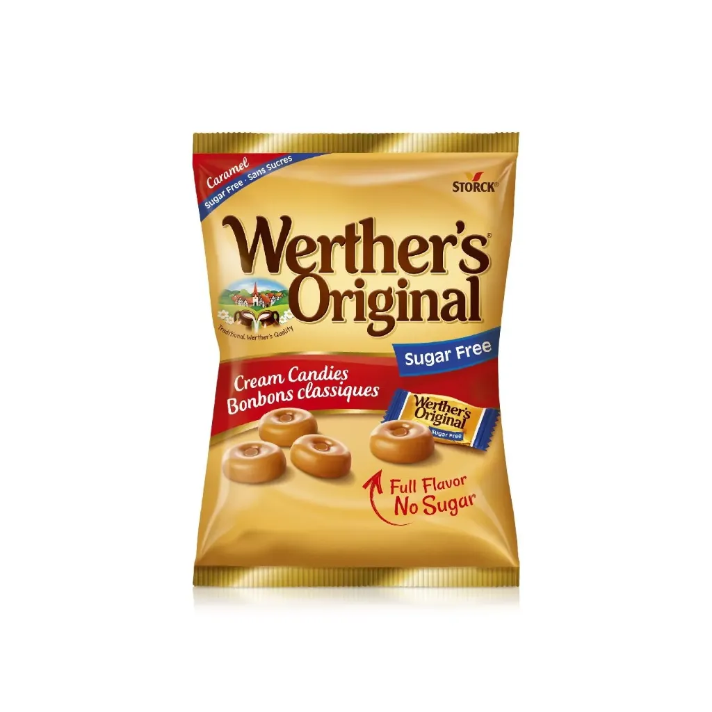 فيرذر أورجينال حلوى كريمى خالية من السكر 70  جم/WERTHER'S ORIGINAL CREAM CANDIES FREE SUGAR 70 G