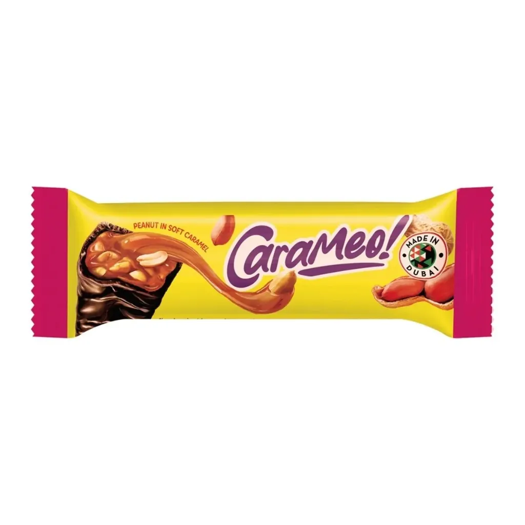 كاراميوا حلوى مغلفة بالكراميل والفول السودانى 40 جم*20/CARAMEO PEANUTS WITH CARAMEL 40 G*20