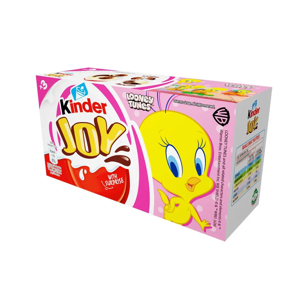 كيندر جوى بنت لونى تونز 60  جم/KINDER JOY LOONEY TOONS 60 G