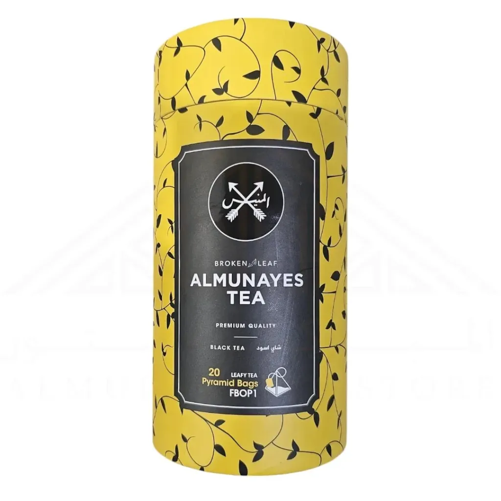 شاى المنيس فتلة أصفر /AL MUNAYES TEA BAGS YELLOW