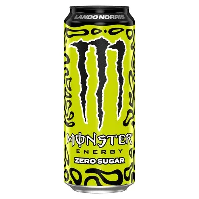 مونستر لاندو نوريس خالى من السكر 500  مل/MONSTER LANDO NORRIS FREE SUGAR 500 ML