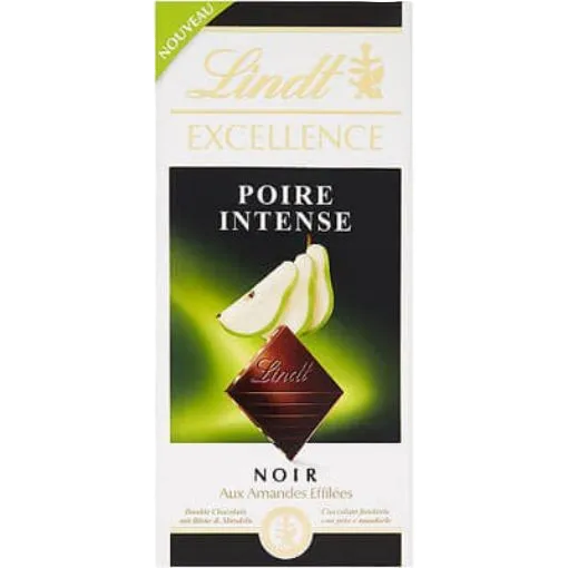 ليندت إكسلنس شوكولاتة دارك بالتفاح 100 جم/LINDET EXCELLENCE DARK CHOCOLATE WITH APPLE 100 G