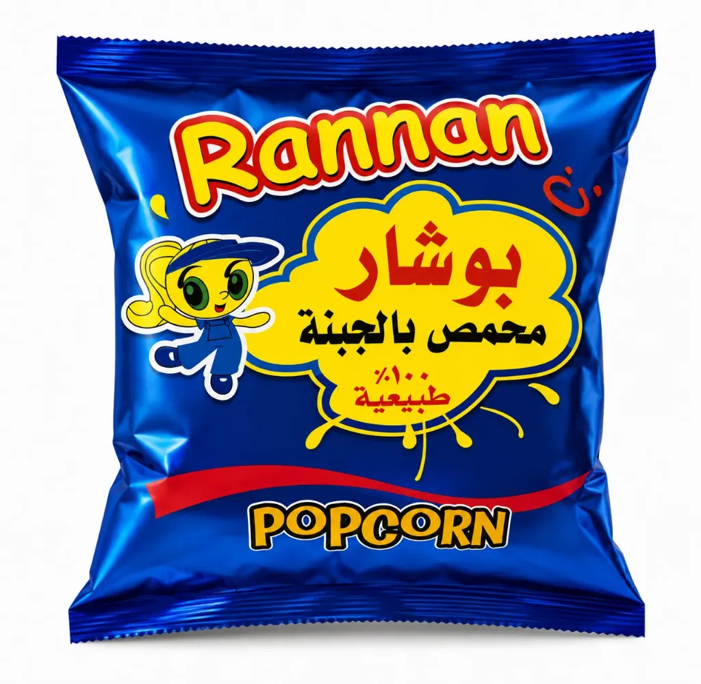 رنان فشار بالجبنة 25 جم/RANNAN POP CORN CHEESE 25 G