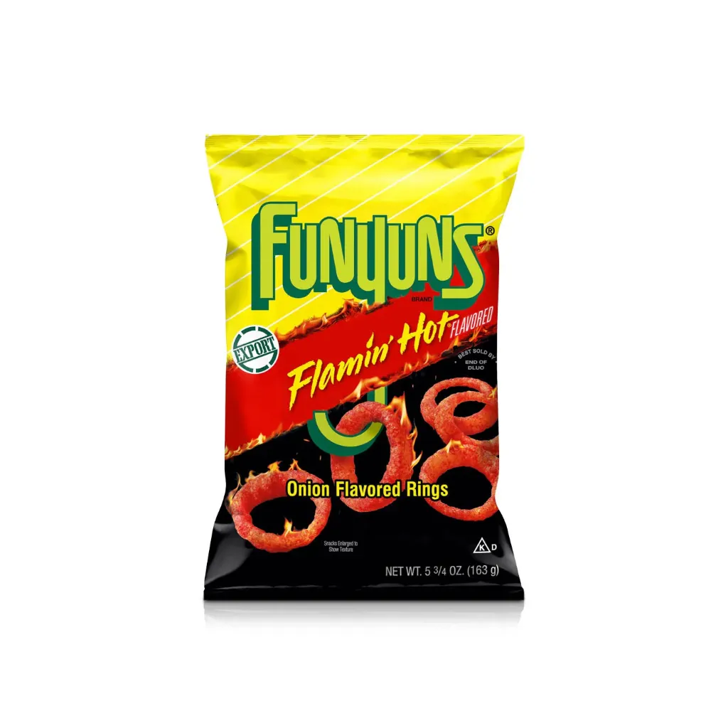 فينينس فلامين هوت بالبصل 163جرام/FUNYUNS Flamin' Hot Onion 163g