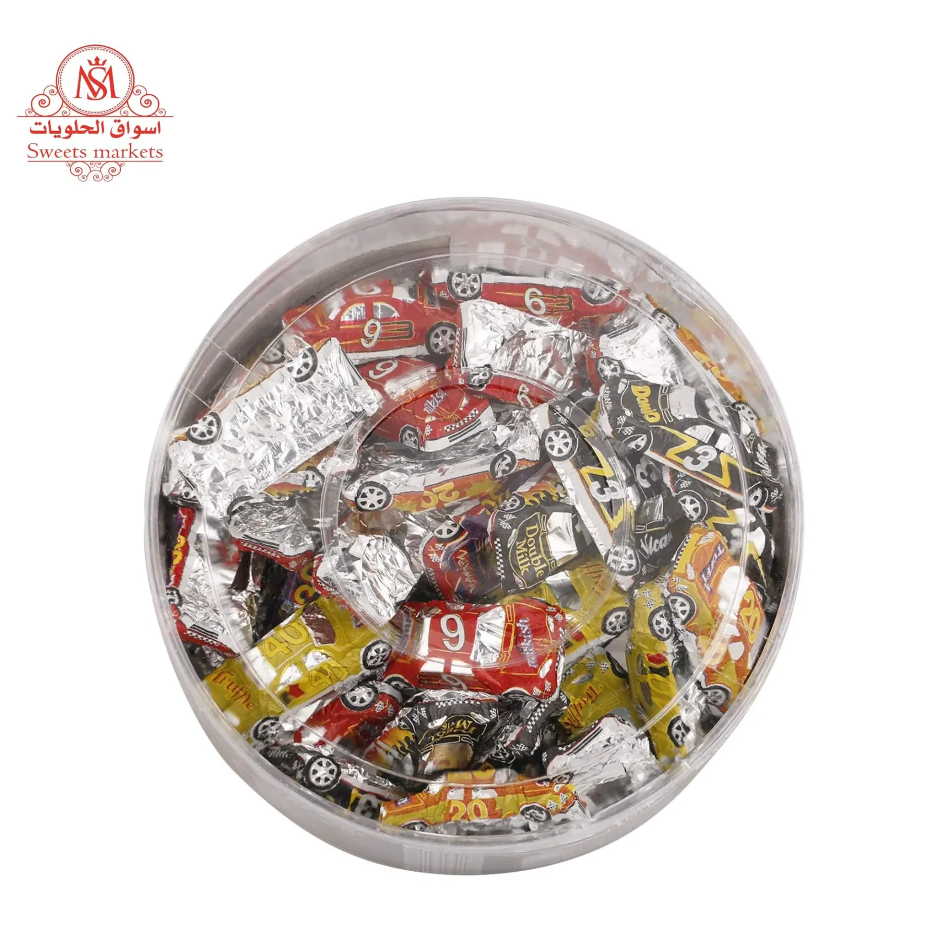 ايلفن شوكولاتة على شكل سيارات 8جم*50/ELVN MY CAR CHOCOLATE 8G*50