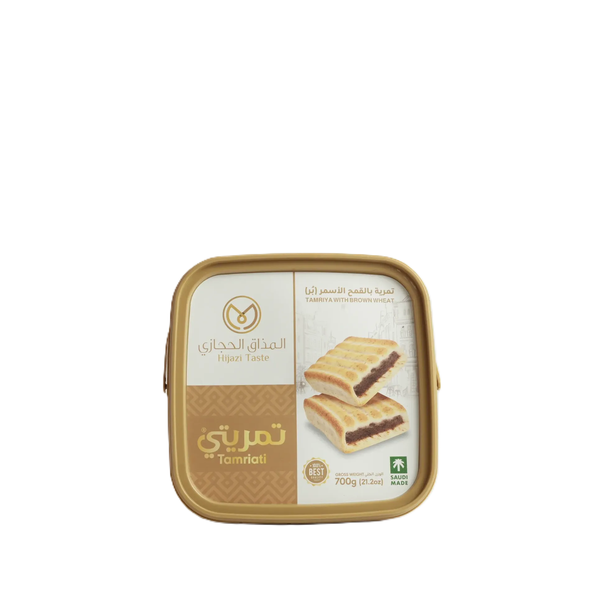 المذاق الحجازى تمرية بالقمح الأسمر 700  جم/HIGAZI TASTE TAMRIYA WITH BROWN WHEAT 700 G