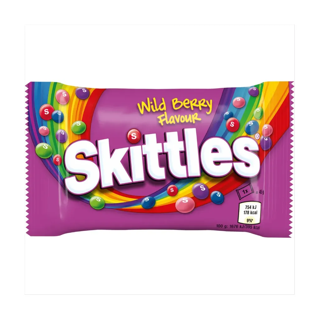 سكتلز بالتوت البرى 45ج/SKITTLES WILD BERRY 45G