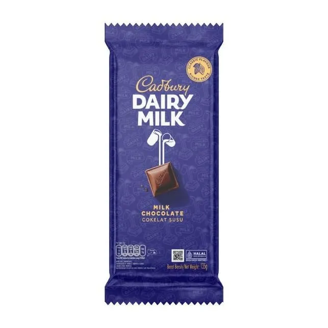 كادبورى ديرى ميلك 135  جم/CADBURY DAIRY MILK 135 G