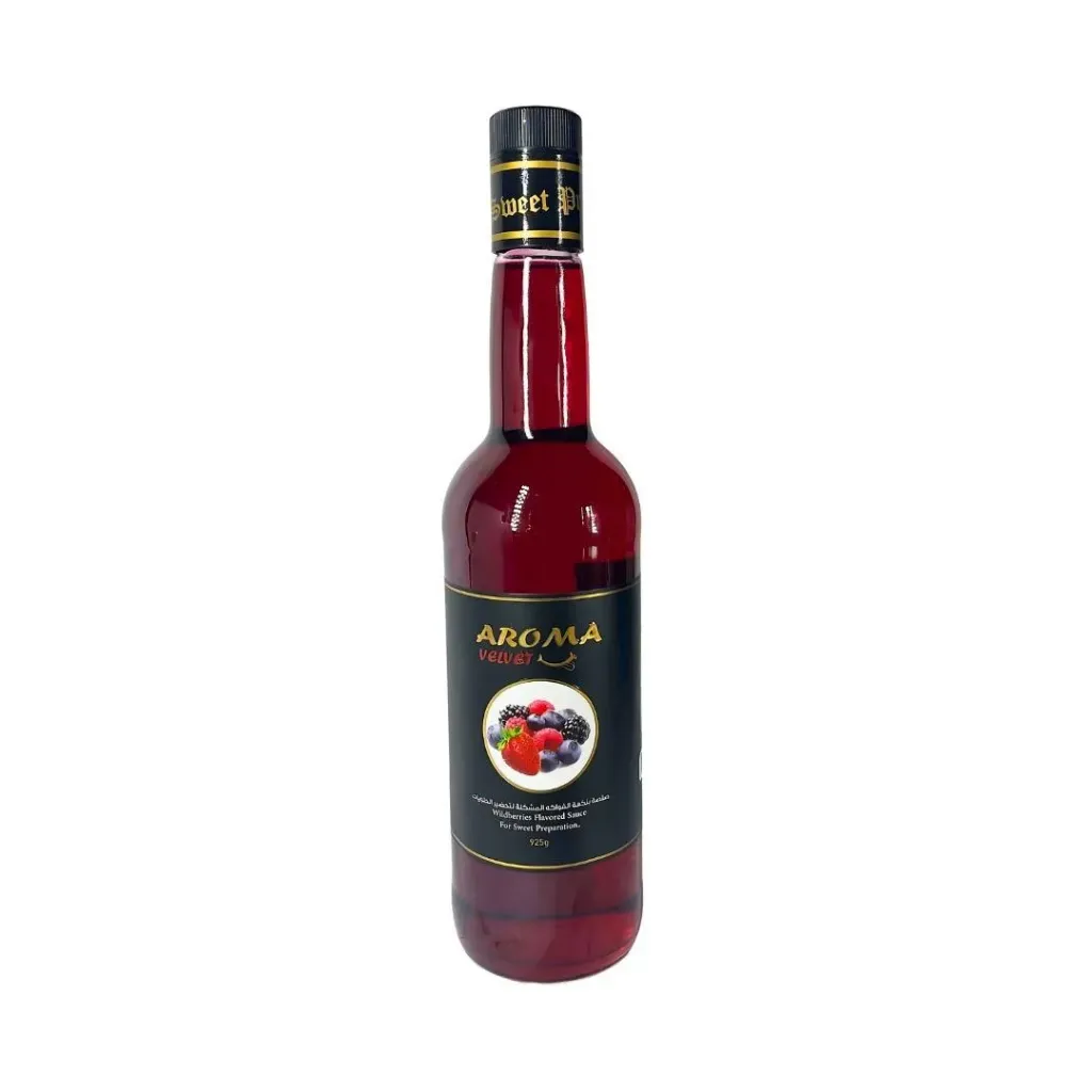 اروما فيلفت صوص بنكهة الفواكة المشكلة925  جم/AROMA VELVET WILDBERRIES SAUCE 925 G