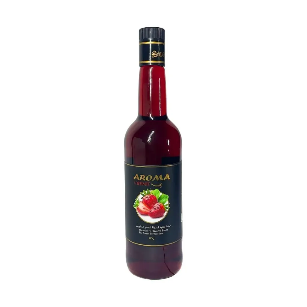 اروما فيلفت صوص بنكهة الفراولة 925  جم/AROMA VELVET STRAWBERRY SAUCE 925 G