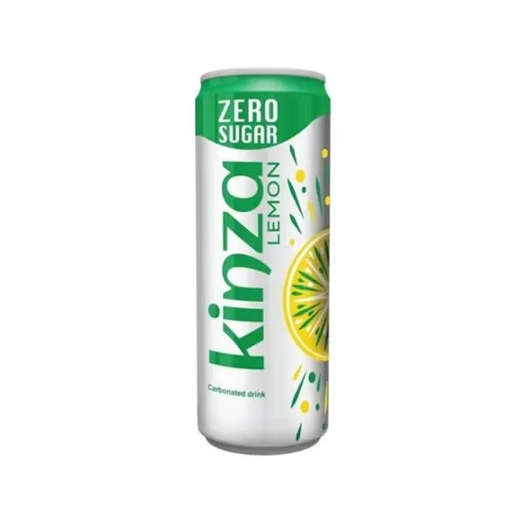 كينزا ليمون مشروب زيرو سكر 250مل/KINZA LEMON ZERO SUGAR 250 G