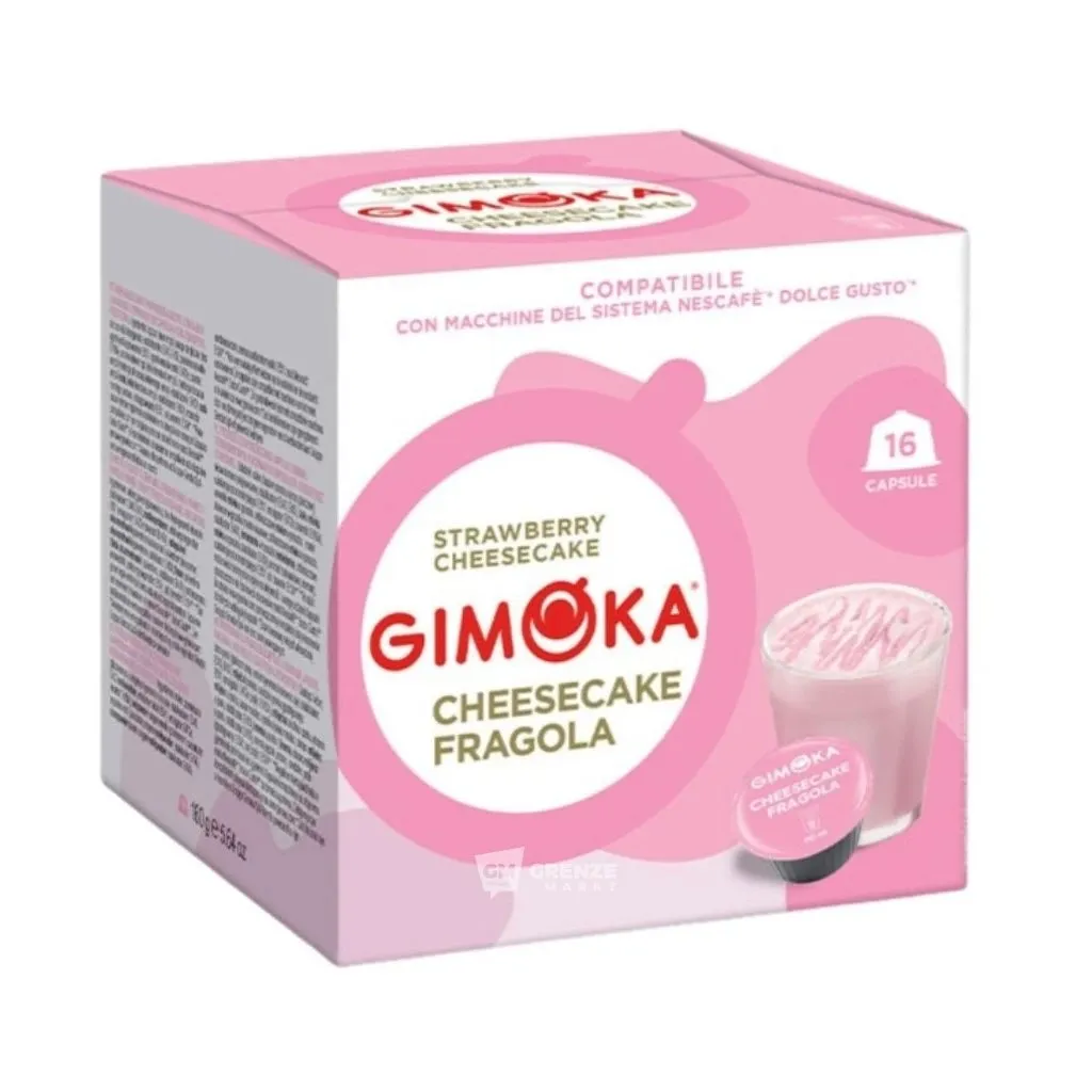 كبسولا جيموكا تشيز كيك 160  جم/GIMOKA CAPSUALES CHEESE CAKE 160 G