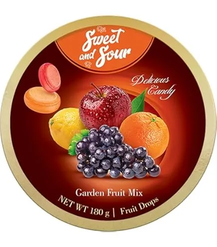 سويت ان سور كاندى نكهة تروبيكال 180  جم/SWEET AND SOUR TROPICAL CANDY 180 G