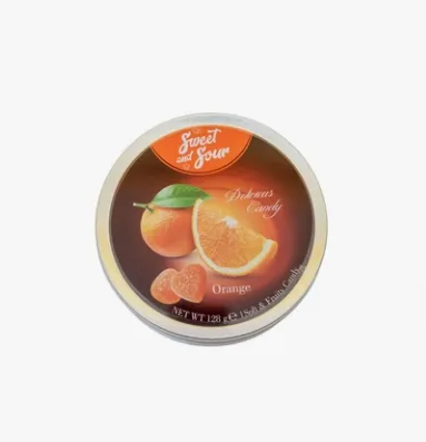 سويت اند سور حلوى البرتقال180  جم/SWEET AND SOUR ORANGE CANDY 180 G