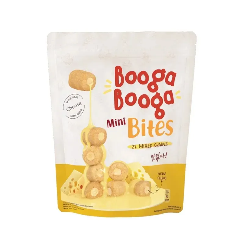 بوجا بوجا مينى بايتس بالجبنة 80 جم/BOOGA BOOGA MINI BITES WITH CHEESE 80 G