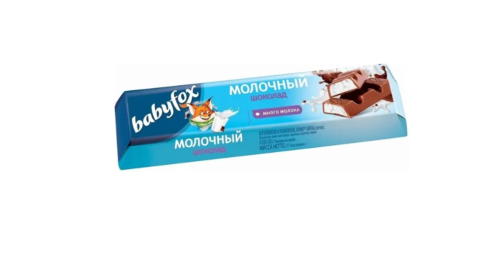 شوكولاتة بيبى فوكس 45 جم/BABY FOX CHOCOLATE 45 G