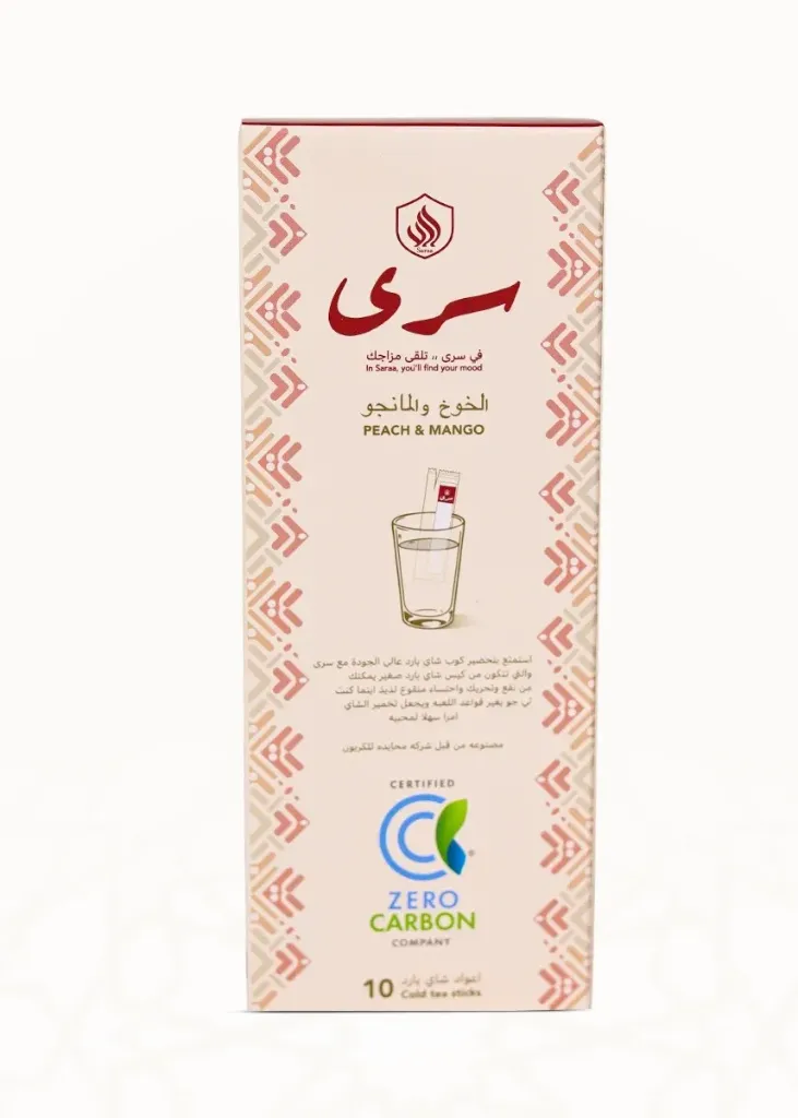 شاى سرى بالخوخ والمانجو 20 جم*10/SARAA PEACH & MANGO 20 G*10