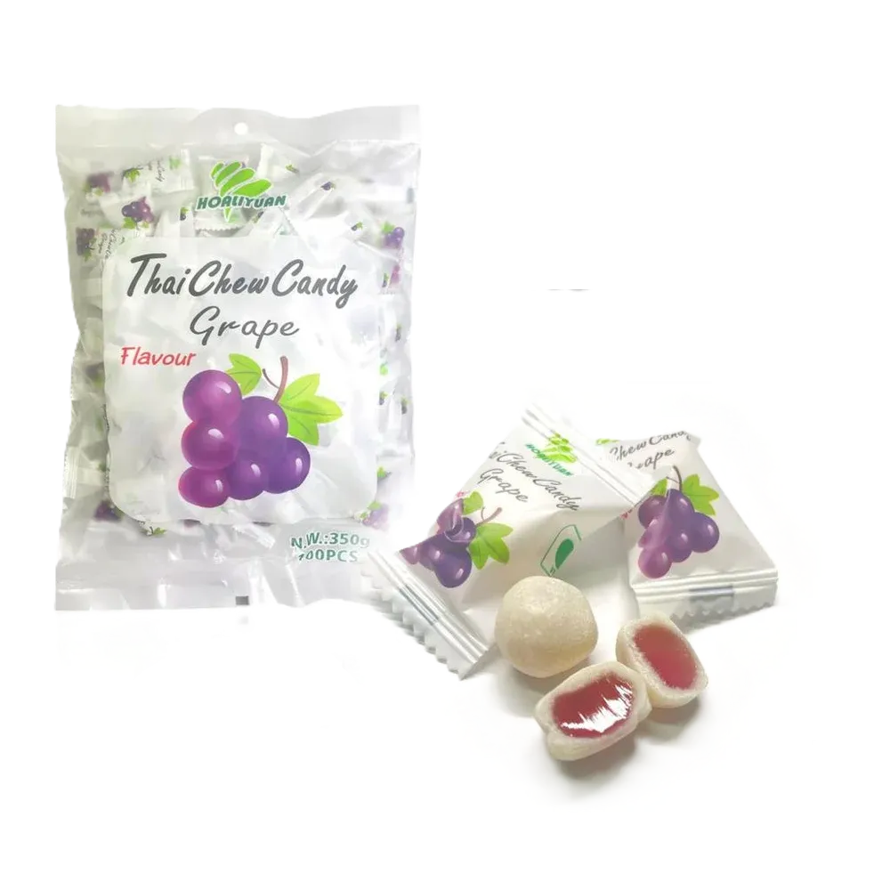 هاوليوان حلوى مضغية نكهة العنب 280  جم/HAOLIYUAN MY CHEW CANDY GRAPE FLAVOR 280 G