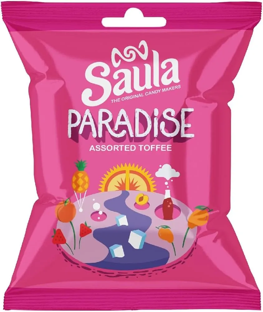 ساولا بارادايس توفى 400  جم/SAULA PARADISE TOFFE 400 G