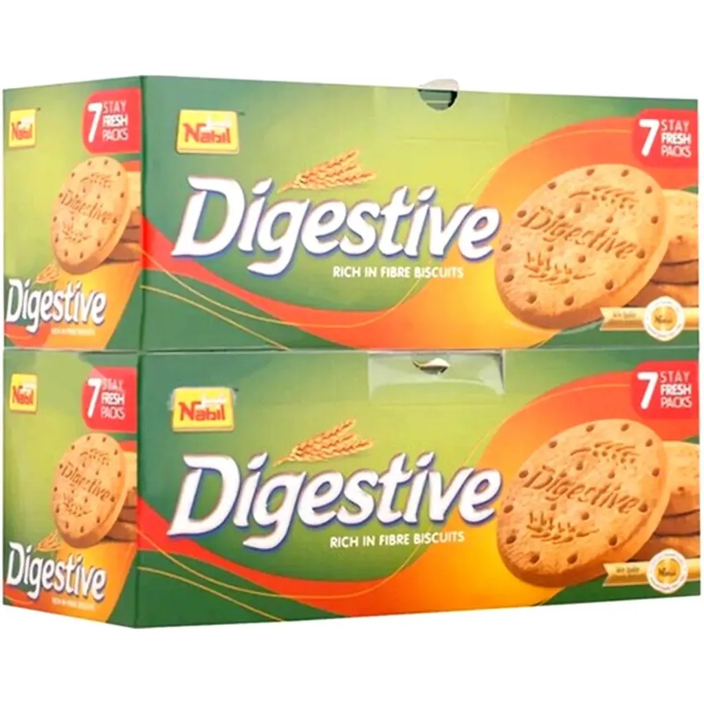 نبيل بسكويت دايجستيف 300 جم*2/NABIL DIGESTIVE BISCUITS 300 G